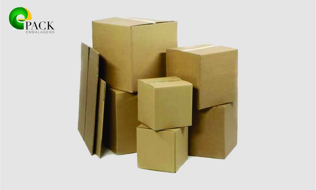 Embalagens para transporte de papelão
